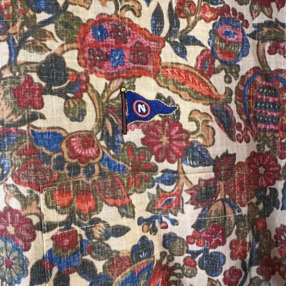 Vintage Reyn Spooner Floral Poplin Men’s Short Sleeve Shirt Size XL Hawaiian - Picture 4 of 7